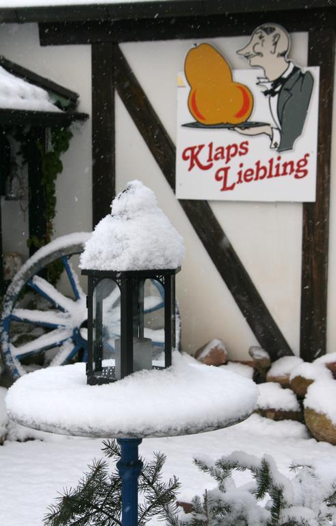 Romantik Landhaus & Pension Klaps Liebling 뤼벤 외부 사진